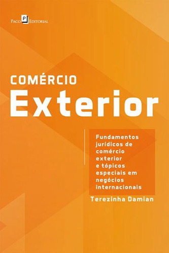 Comércio Exterior, De Damian, Teresinha. Editora Paco Editorial, Capa Mole Em Português