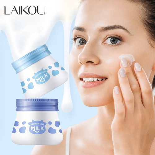 Kit Facial Crema Jabon Nutritivo Leche Milk Laikou Bioaqua