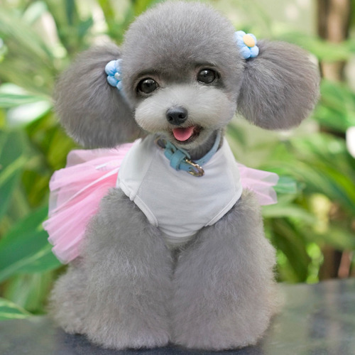 Vestido Lindo De Mascota Cachorro De Perro Vestido De Falda