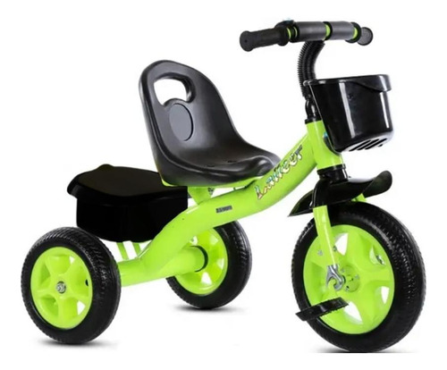 Triciclo Verde Para Niños Úpale