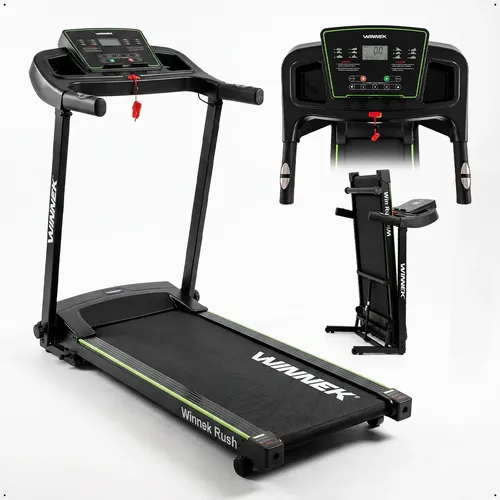 Esteira Elétrica WINNEK Rush 2.0HP Dobrável para Residências