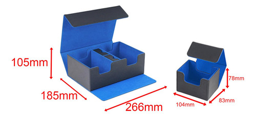 Almacenamiento De Soporte Para Azul Con 4 Cajas Interiores