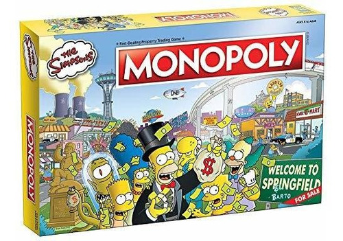 Monopoly Los Simpson Juego De Mesa | Basado En La Serie De