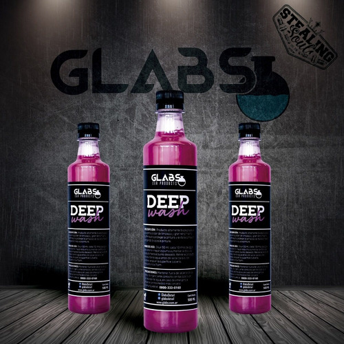 Imagen 2 de 10 de Glabs Detail | Kit / Combo Lavado Completo | G O L D #04