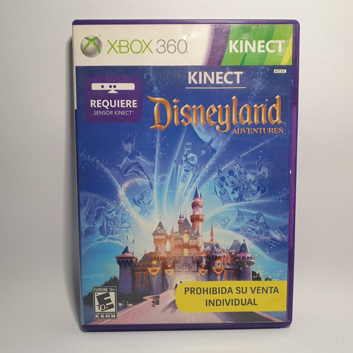 Juego Xbox 360 Disneyland Adventures - Fisico