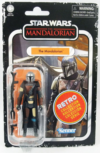 Figura The Mandalorian Colección Vintage Retro 