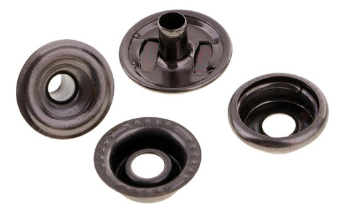 2 Artesanía De Cuero 15mm Gris Negro