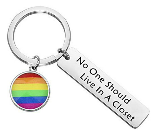 Lgbt Jewelry Regalo Del Orgullo Gay Nadie Debería Vivir En U