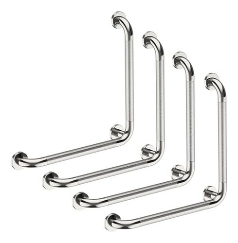 Barra De Agarre Angular 20x20 Pulgadas, Acero Inoxidable Con