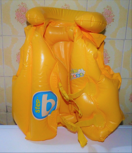 Chaleco Inflable Salvavida Niños 3/6 Años Envio/todo El Pais