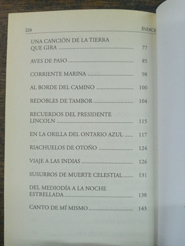 Imagen 3 de 5 de Hojas De Hierba / Canto De Mi Mismo * Walt Whitman *