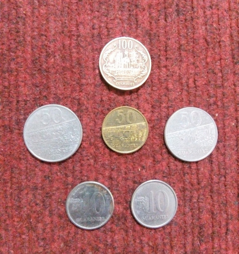 Lote Monedas Paraguayas Antiguas