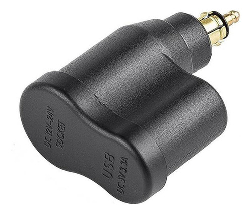 Adaptador De Corriente Hella Din Plug 3.3 A, Doble Enchufe U
