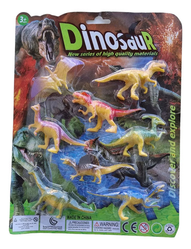 Set De 8 Dinosaurios X 6 Blister