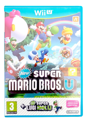 New Super Mario Bros U + Luigi Nintendo Wii U (Reacondicionado)
