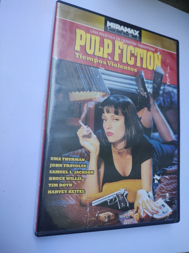 Pulp Fiction. Tiempos Violentos Tarantino Película Dvd (Usado)