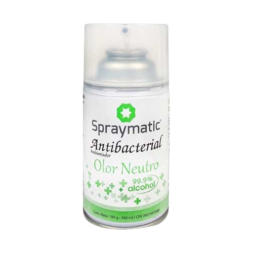 Ambientador Antibacterial Spraymatic  Olor Neutro