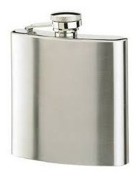 Licorera Whiskera Cantimplora Acero Inoxidable 8 Oz