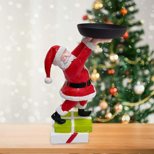 Bandeja Para Papá Noel En L, Muñeco De Nieve, Aperitivos, Re