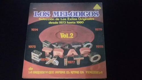 Los Melodicos Exito Tras Exitos Vol 2 1973-1980 Lp Cumbia