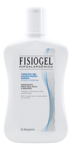  Loção hidratante para corpo Fisiogel Terapia de Hidratação Diária en tubo 100mL