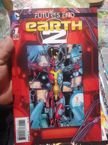 Cómic Dc En Inglés Earth 2 Futures End No.1 3d The New 52  8