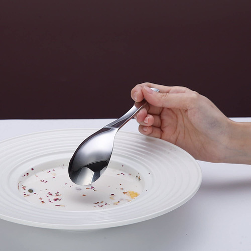 Cucharas De Sopa De Acero Inoxidable Juego De 4 Unidades