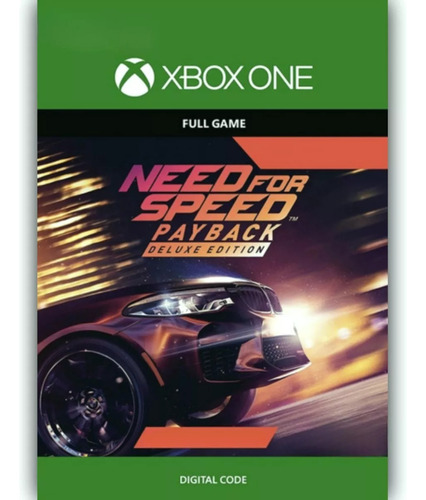 Need For Speed Payback Deluxe Edition Xbox One - Series Xs