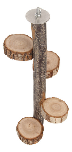 Soporte De Plataforma De Madera Para Colgar Pájaros, Troncos