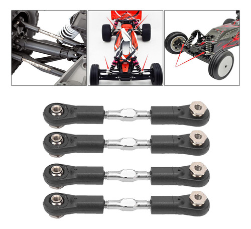 Varilla De Dirección De Coche Rc De Metal Para Zd 67-77 Mm