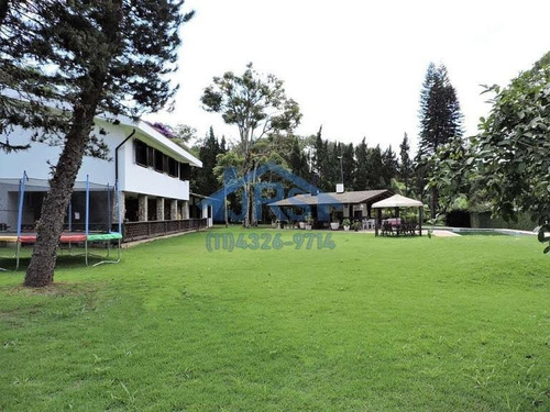 Condomínio Silvino Pereira - Casa De Campo Com 6 Dormitórios À Venda, 5187 M² Por R$ 4.800.000 - Parque Silvino Pereira - Cotia/sp - Ch0025