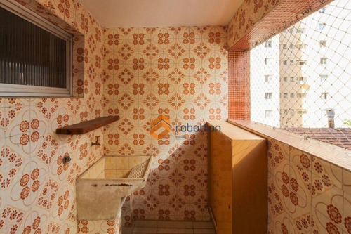 Imagem 13 de 17 de Apartamento Com 2 Dormitórios Para Alugar, 79 M² Por R$ 1.700,00/mês - Moema - São Paulo/sp - Ap1221