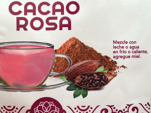 Imagen 3 de 6 de Súper Foods Cacao Rosa, 250g.