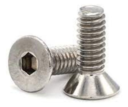 10-24x1/2  Tornillo Socket Plano Inoxidable 18-8 180 Piezas