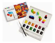 Comprar Set De Acuarela X12 Con Pincel
