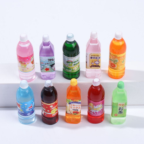 Miniatura De Minibotellas De Zumo De Simulation Drinks, Dise