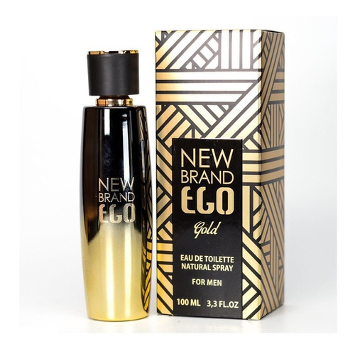 Parfum New Brand Ego Gold 100ml Clon Creed Green Irish Tweed