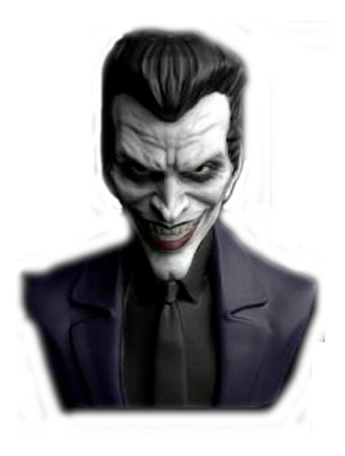 Imagen 1 de 2 de Figura Busto Joker Guason Para Pintar Impresion 3d