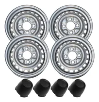 Comprar Jogo De Rodas Fusca Aro 15 Fumagalli Prata Copinho Tala 4,5