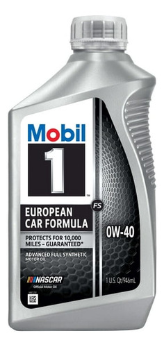 Aceite Mobil1 0w40 Euro Sintetico 946ml