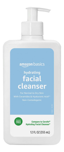 Amazon Basics - Limpador Facial Hidratante Com Ceramidas...