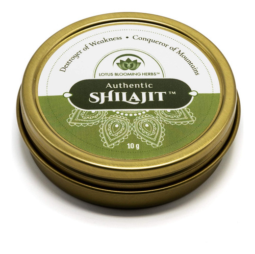 Suplemento Lotus Blooming Herbs Authentic Shilajit 10g