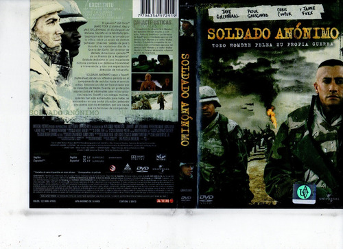 Soldado Anónimo (2005) - Dvd Original - Mcbmi