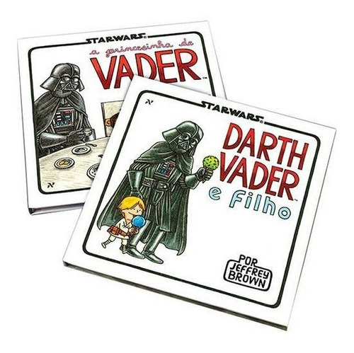 Kit Livros Darth Vader E Filho + A Princesinha De Vader