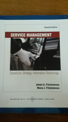 Service Management Operations Strategy Information Technolog