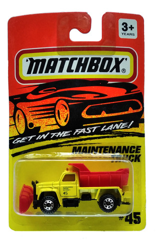 Matchbox Maintenance Truck Año 1993
