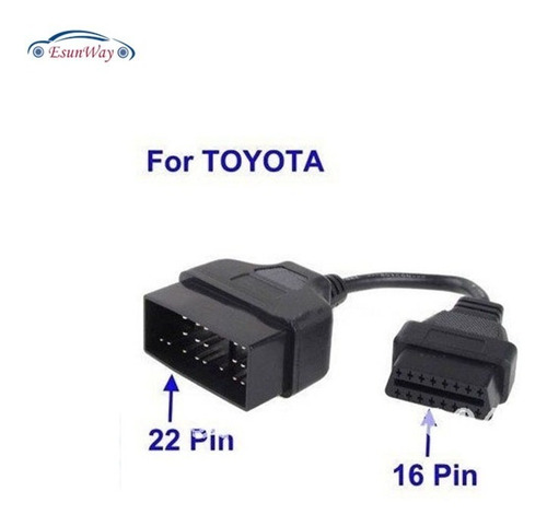 Cable Obd 16 Pines 22 Pines Toyota