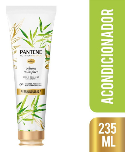 Acondiconador Pantene Nutrient Blends Bambú X 235 Pantene
