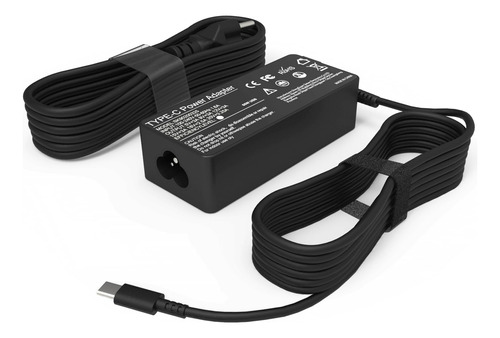 Cargador Usb Tipo C De 65 W 60 W Para Dell Latitude        .