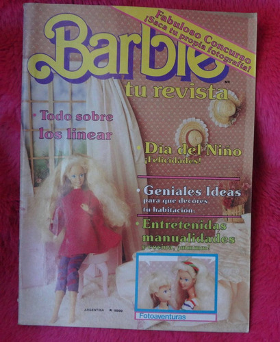 Barbie Tu Revista - 1989 - Día Del Niño - Manualidades